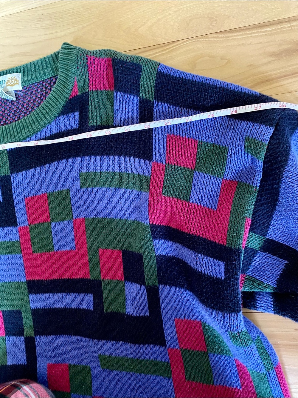 Izod Club Vintage Men’s Sweater XL 100% Cotton - Picture 4 of 4